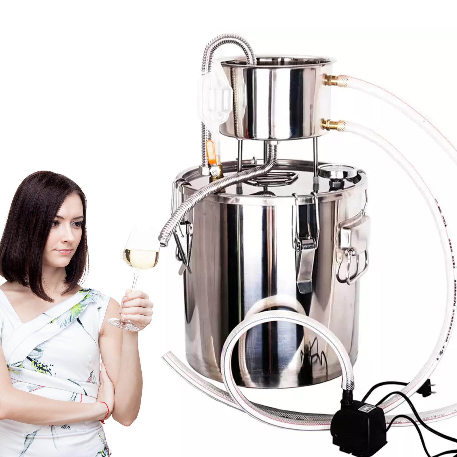 ディディミ（蒸留器） didimi　蒸留水　浄水器　純水 Amazon | [お酒の水割りに！家庭用 蒸留水器]ディディミ(didimi